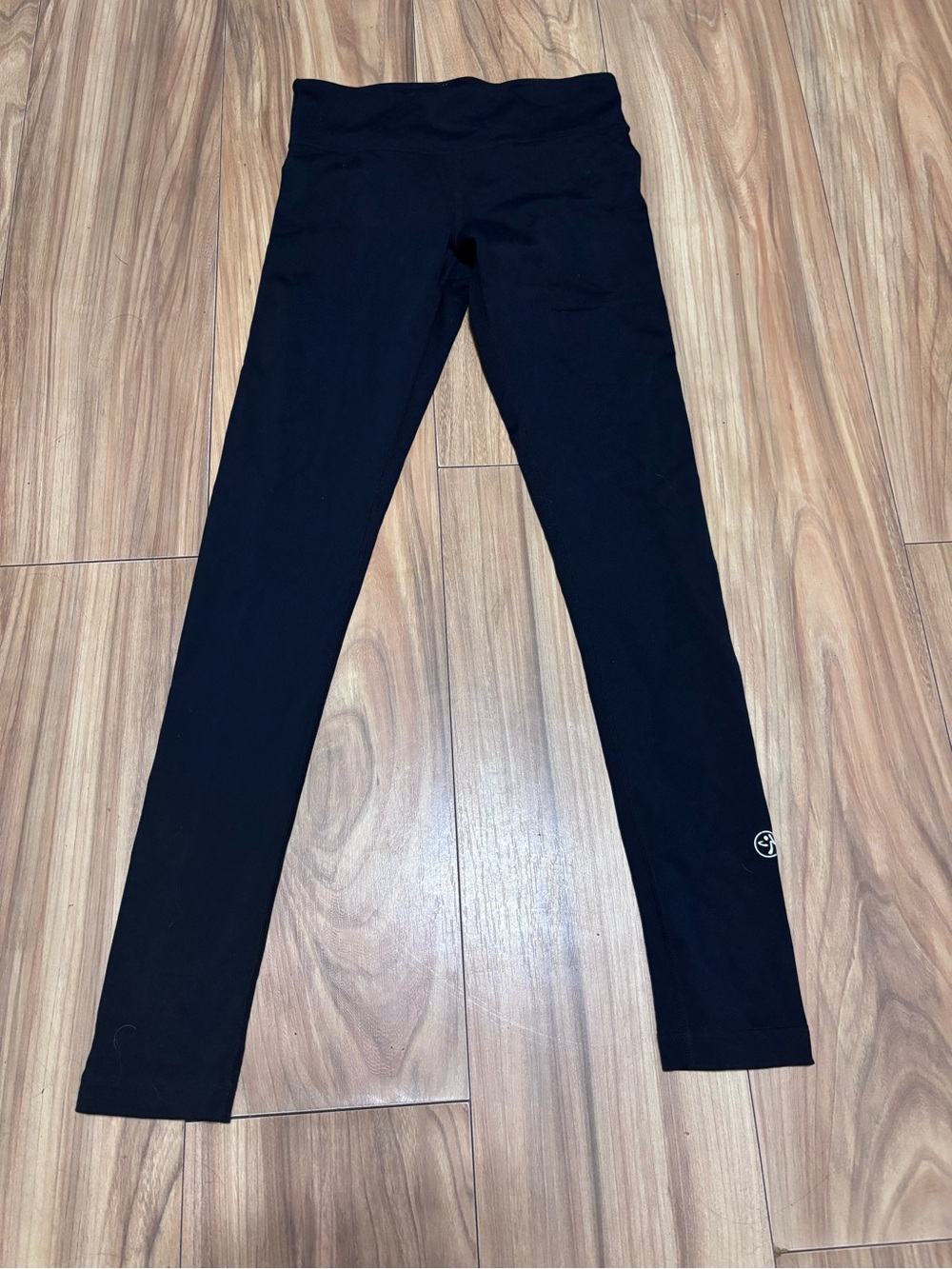 Zumba Black Women Active Leggings with Comfort Waistband